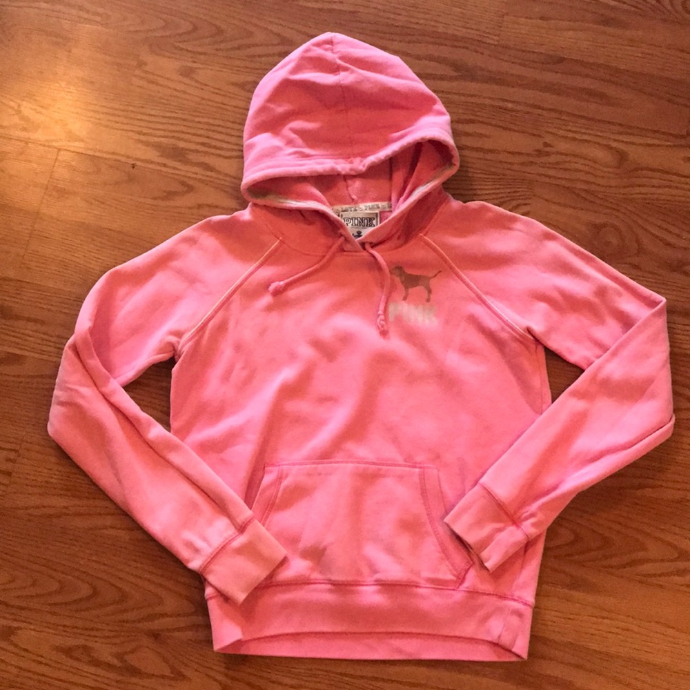 🌸VICTORIA SECRET PINK SWEATSHIRT HOODIE M
